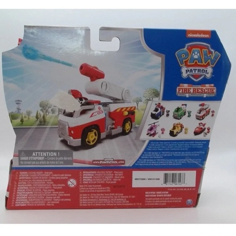 PAW Patrol Fire Rescue: Marshall's Rescue Fire Engine with Figure &  Accessories